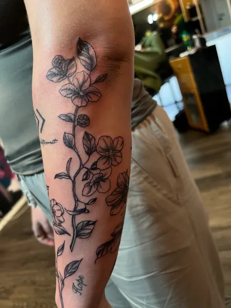Tattoo af Melissa