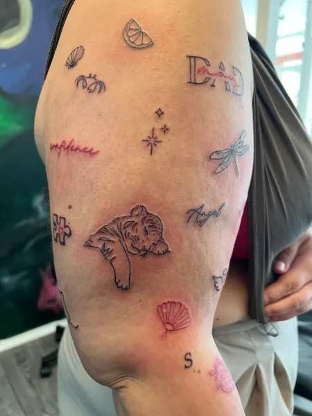 Tattoo af Melissa
